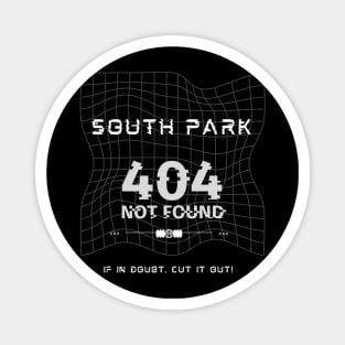 Lost in South Park - retro Magnet